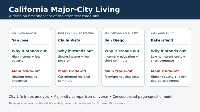 Best Places to Live in California: 15 Major Cities Ranked